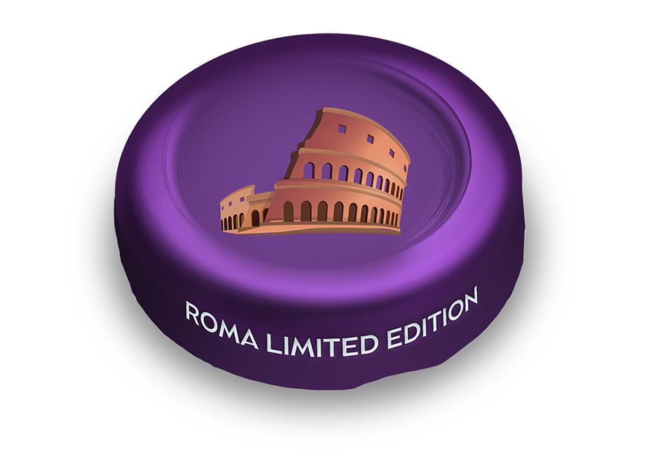 Il tappo dedicato al Colosseo della Limited Edition Yoga Il tappo dedicato al Colosseo della Limited Edition Yoga