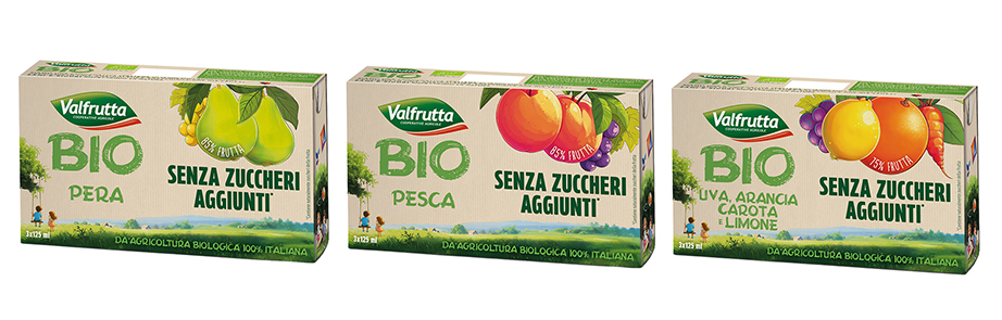 Succhi di frutta Valfrutta BIO 